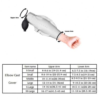 China Emerfgency Care PICC Waterproof Elbow Cast Cover For Shower , Picc Line Waterproof Cover for sale