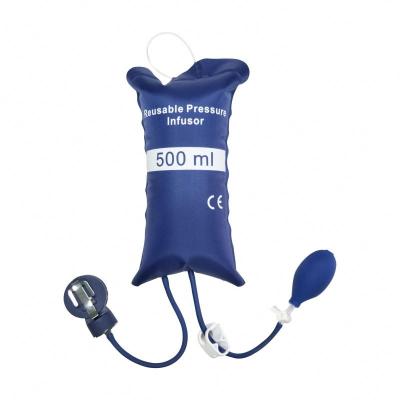 China 210D Nylon With Laminated PU Pressure 500ml Infusion Bag Pressure Infuser for sale