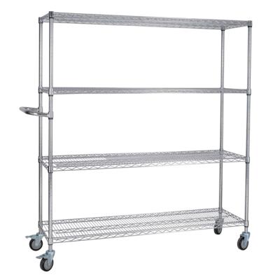 China Minimalist Popular Design Wire Shelving Shelving Shelving Shelves Baking Steel Mesh Kitchen Rack for sale