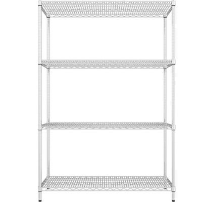 China Good Selling Minimalist Rotating Storage With Wheels Kitchen Multi Layer Multifunctional Multi Layer Shelves Wire Shelf Rack for sale