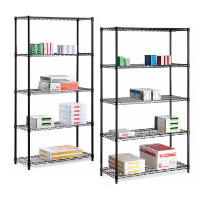 China Original Minimalist Original Aluminum 6 Tier Aluminum Wire Cabinet Adjustable Shelf Kitchen Storage 5 Metal 2 Rack Rack Cart for sale