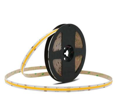 China Flexible Waterproof COB LED Strip Light 8mm 10mm 12V 24V Ip65 White Flexible COB 512LEDs LED Strip Light Strip for sale