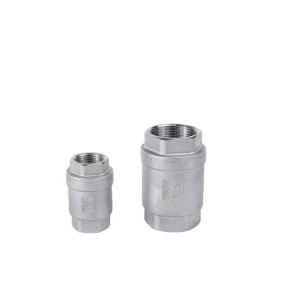 China 2pc General Vertical Stainless Steel Check Valve for sale