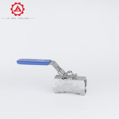 China General sell well new type stainless steel ss304 ss316 1pc ball valves with lock handle for sale