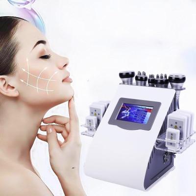 China Weight Loss x 6 in 1 40k Vacuum Cavitation RF System Body Slimming Fat Ultrasound Weight Loss Laser Beauty Machine for sale