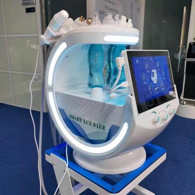 China Acne Analysis New Arrivals Smart Glacier Blue Plus Facial Machine For Salon Use, Professional Hydra Skin Hydra Dermabrasion Beauty Machine for sale