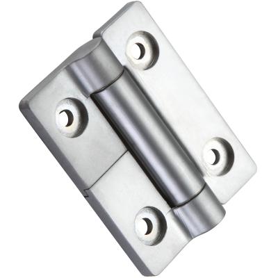 China Industry Field JL256 ZDC Matt Chrome Plated Damper Torque Hinges With SS Spacer & Pin for sale