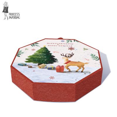 China Recycled Materials Christmas Day Gift Box And Soap Flower Drawer Box Valentine's Day Gift Box for sale