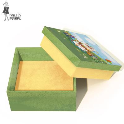 China High Grade Materials Square Jewelry Box Flannel Earrings Pendant Boxes Recycled Packaging Gift Logo Velvet Custom Jewelry Box for sale