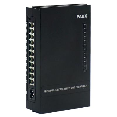 China Office and Home Central Mini PBX in PBX with Key Phone and Display Software MK308 for sale