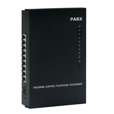 China Plastic Desktop Intercom 8 Extensions Mini PBX (MD108) for sale