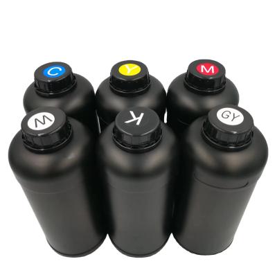 China UV-ink met een lage geur, niet-giftig UV-printmateriaal voor acryl PVC-glas Te koop