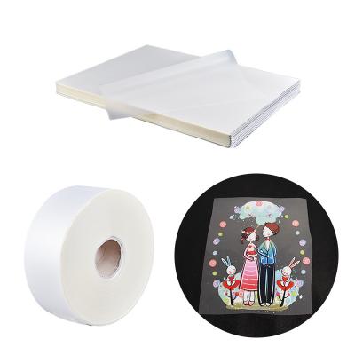 Cina 75 Mic Matte Polyester Release Film 48*64cm Offset Printing Film Per Abbigliamento in vendita