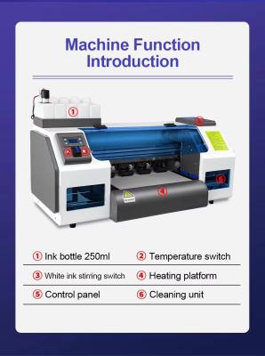 China 6Pass 4m/h DTF-Drucker mit Pulvershaker und Maintop 6.1 Software zu verkaufen