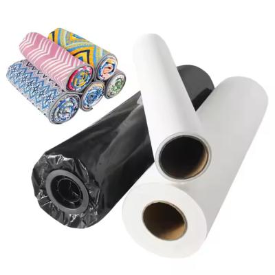 China White Moisture Wicking Polyester Sublimation Printing Material Washable for sale