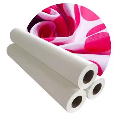 Chine Papier de sublimation de taille A4 pour les vêtements Blanc 100 gm papier de transfert en rouleau pour l'impression par sublimation à vendre