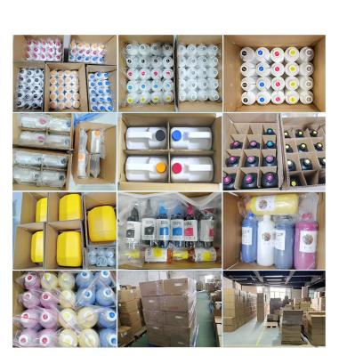 China Digital Printing CMYKW Dtf Ink For T-shirt Printing Machine 1000ml Dtf Water Based Ink for sale