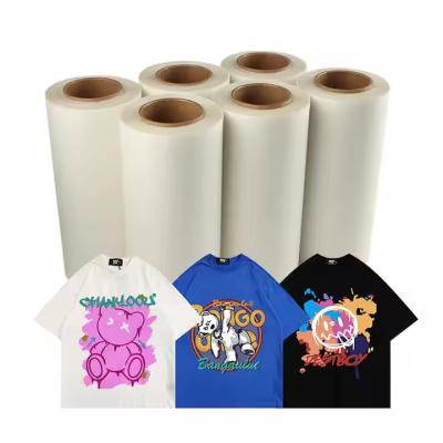 Chine 60cm*100m Roll Hot Peel Double Site Coated Transfert de chaleur personnalisé Dtf Pet Film à vendre