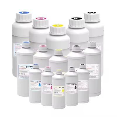 China T Shirt Design Printing Pet Film Epson Dtf Ink Cmykw 1000ml Per Bottle For L1800 for sale