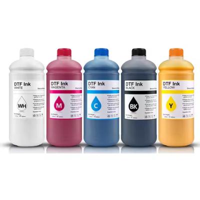 China 500 ml 1000 ml Cmy Bk W Dtf Tinta para impressoras Epson Winnerjet à venda