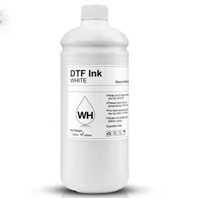 Chine CMYK Blanc 1000 ml Imprimante DTF T-shirt Tinture Impression textile à vendre