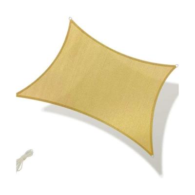 China HDPE +UV Stabilized Patio Shade Sails Sail Shade Outdoor 100% Virgin Sun Shade Sail Outdoor for sale