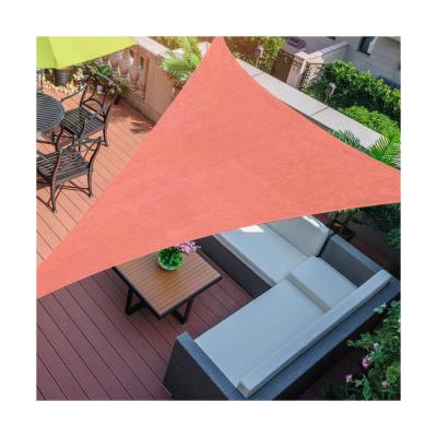 China Water Repellent Sun Shade Sail Beach Sun Shade Triangle Shade Sail Triangle for sale