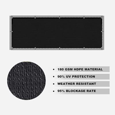 China Foldable HDPE Balcony Privacy Screen Garden Balcony Privacy Screen Deck Privacy Screen Cover for sale