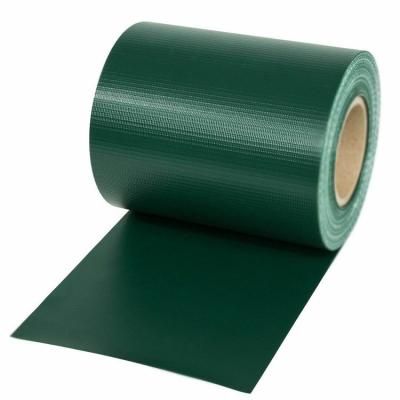 China Easily Assembled 19cm*65m Garden Zaun Sichtschutzstreifen PVC Privacy Barrier Stripe Tarpaulin for sale