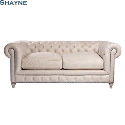 China Shayne China ODM Manufacturer Luxury Customize American Style Chesterfield Set_designs Leather Sofa Living Room Furniture for sale