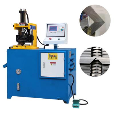 China Iron Corner Notching Steel Hydraulic Pipe Notching Machine Tube Notching Machine For Corner Furniture for sale