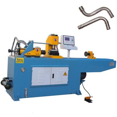 China Pipes Processing YT60 Automatic Double Station Pipe Tube End Forming Machine Pipe Reducer Machine for sale