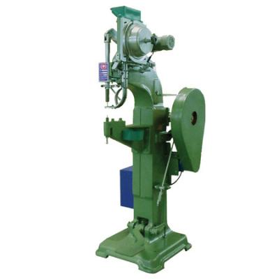 China Steel parts hydraulic semi automatic connection splicing riveting machine with brake shoe for chair ice skate luggage for sale