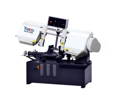 China Industrial metal cutting 8 inch steel pipe semi automatic 3 inch rod steel band saw machine for metal cutting band sawing machine for sale