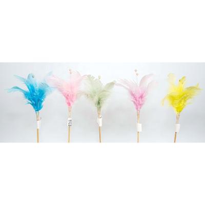 China Use Eco-Friendly Stuff Ostrich Dye Beautiful Handmade Feather For Weddings, Parties And Decorating Floral Arrangements for sale