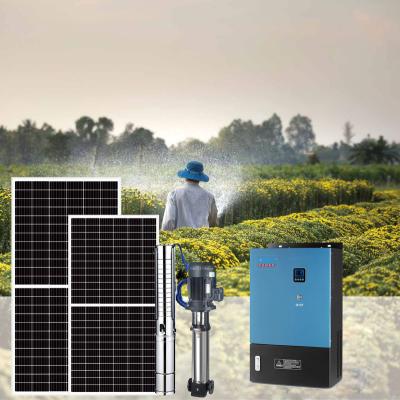 China Factory direct supply 75kw 100kw 3 phase 3hp solar water pump inverter 550*350*285 mm for sale