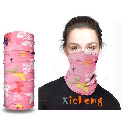 China Outdoor Activities Best Selling Fashion Neck Cuff Tube Multifunctional Wholesale Custom Bandana Printed Face Mask for sale