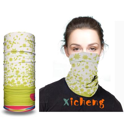 China Custom Outdoor Activities Polyester Polish Seamless Sublimation Printing Tube Bandana for sale