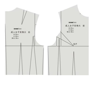 China Pattern maker DIHAN Y112 scale1: 2 Women's Garment Prototype Pattern Making Pattern Cutting Rulers and Quilting Templates Sewing Ruler for sale