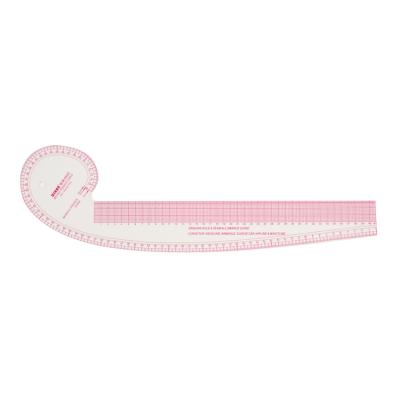 China Model Manufacturer DIHAN #6505 Multifuction Lip Curves Ruler Metric French Curve Ruler Vary Shape Plastic Fashion Design Ruler for sale