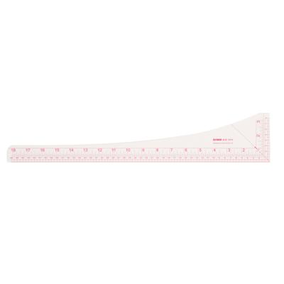 China Model Maker DIHAN #3850 Metric L-square Multifuction French Curve Ruler Vary Plastic Fashion Design Ruler, Model Making Shape Ruler for sale