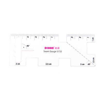 China Sewing Pattern Maker DIHAN #5732 Measuring Handwork Working Sewing Ruler Garment Ruler Tailor Ruler Ruler Sewing Hand Measure for sale