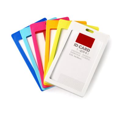 China Long Lasting Holde Badge Show ID Card Holders Super Quality Colorful Employee ID Card Holder for sale