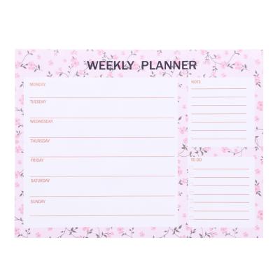 China Cheap Price Hardcover Book Easy to Carry Weekly Planner Notebook for sale