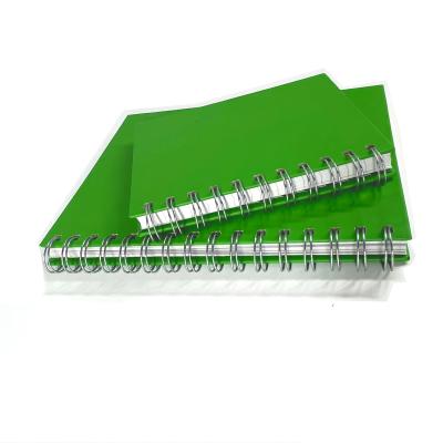 China A5/A6 Hardcover Spiral Coil Single Spiral Notebook , Custom Grid Notebook for sale