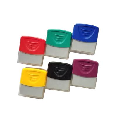 China Eco-friendly Hot Sell Office Self Inking Stamp Logo Stamp Support Customized Embossing Stamp for sale