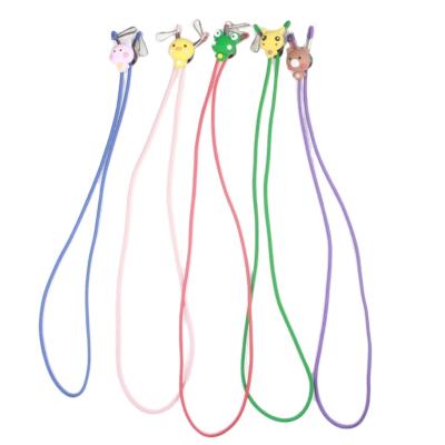 China Durable Adjustable Cute Children's Cartoon Safety Mouth Lanyard, Portable Masking Lanyard for sale