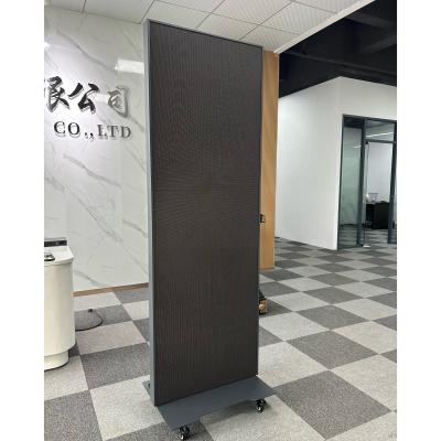 China Digital Poster LED display P1.8 P2 P2.5 P3 Indoor HD Electronic Advertising WiFi Control Floor Standing Display poster for sale