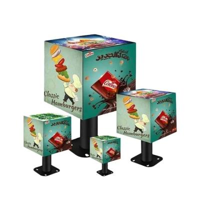 China Indoor P2.5 Full Color Magic Cube LED Display 320*320*320mm For Advertising for sale