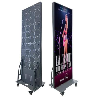 China Shopping Mall 640x1920mm P2.5 Poster LED Display Wireless Control For Advertising for sale